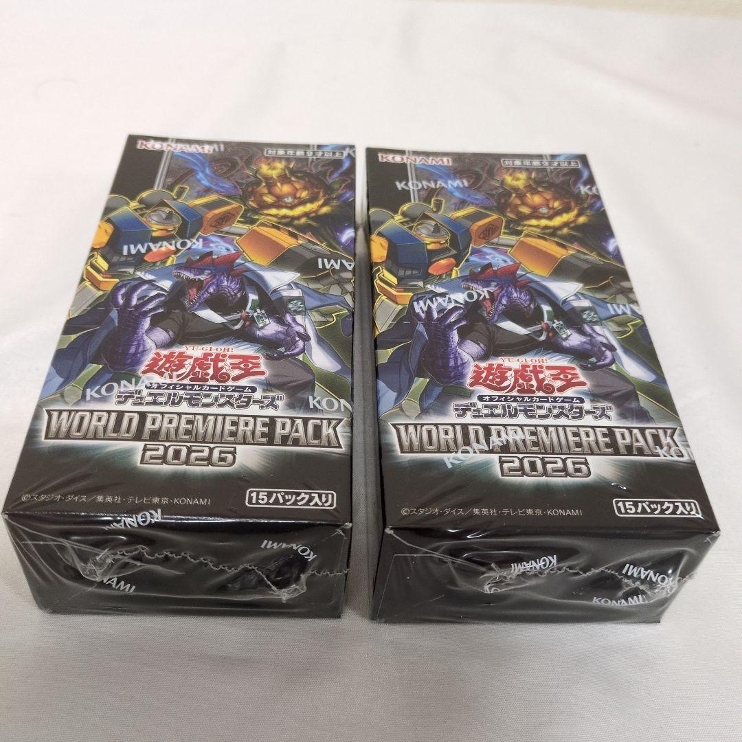 Yu-Gi-Oh Yu-Gi-Oh! WORLD PREMIERE PACK 2026 Box — Japanese