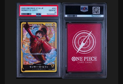 PSA 10 One Piece Luffy L — Japanese