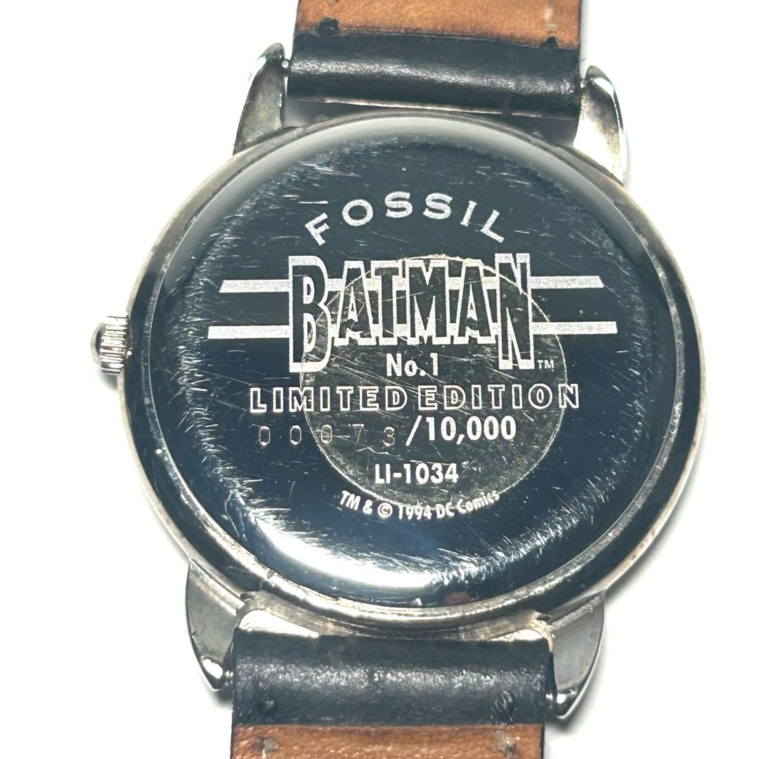 FOSSIL BATMAN No.1 LIMITED EDITION Quartz Men's Watch — Japanese