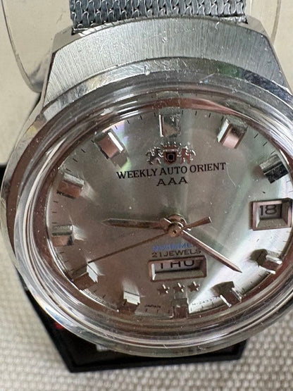ORIENT Weekly Auto Orient AAA Smmer Automatic Men's Watch — Japanese
