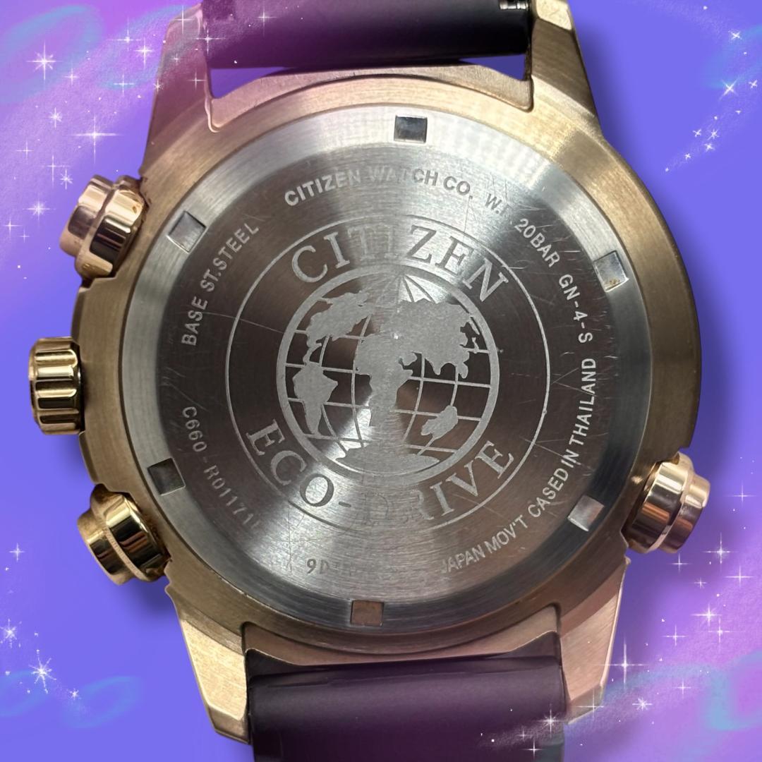 Citizen ProMaster Chronograph SBTR009 Solar Men's Watch — Japanese