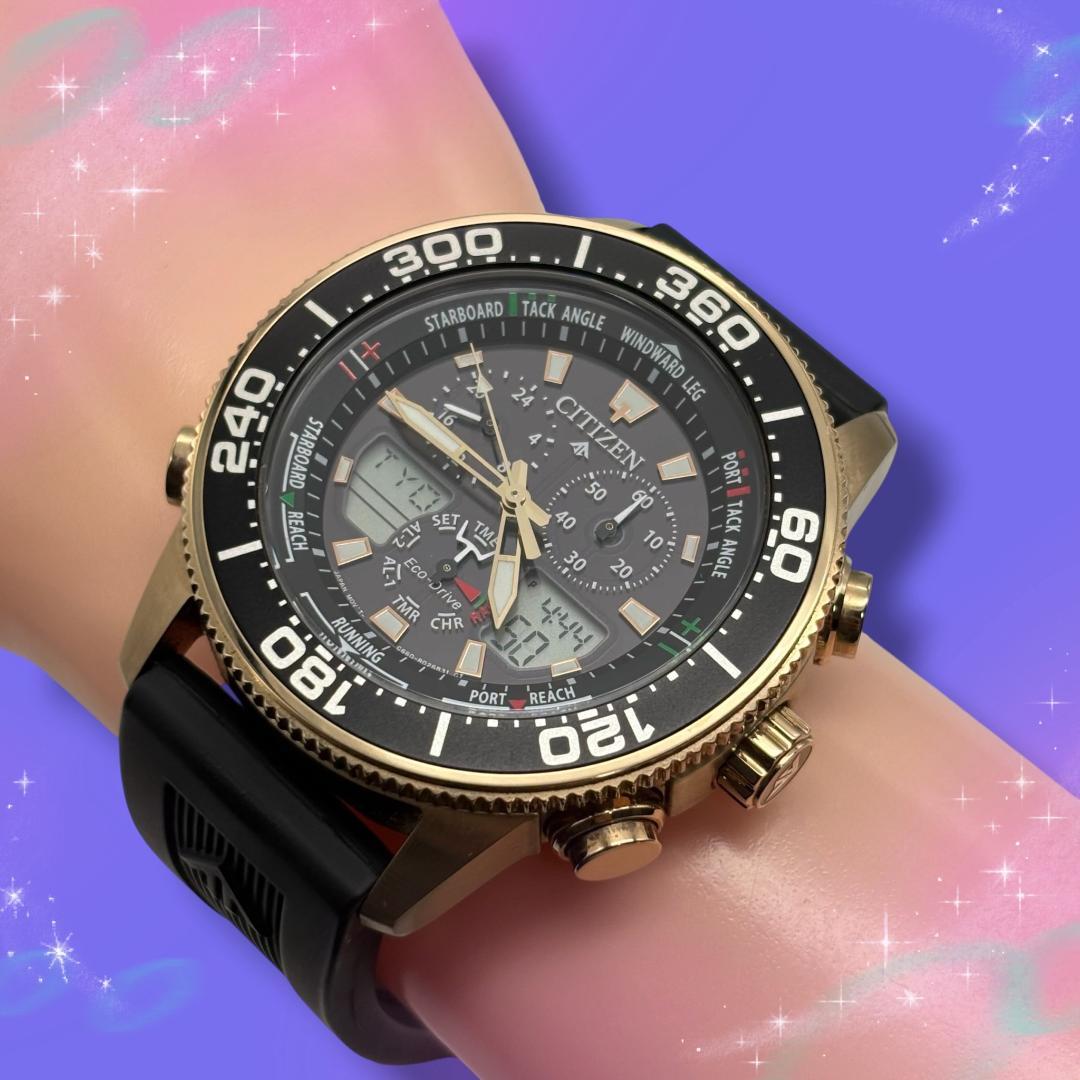 Citizen ProMaster Chronograph SBTR009 Solar Men's Watch — Japanese