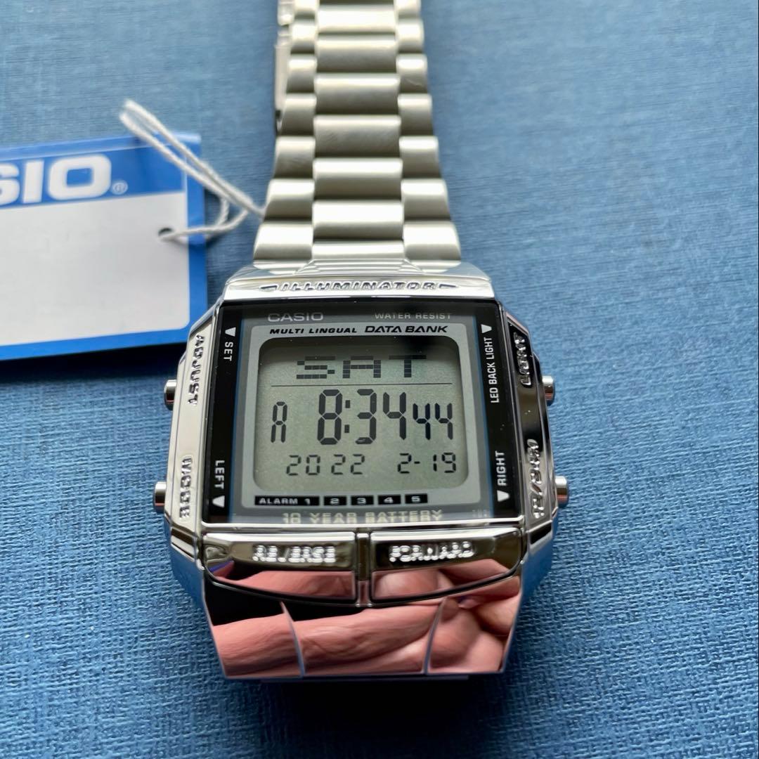 CASIO Data Bank Telememo 30 Digital Men's Watch — Japanese