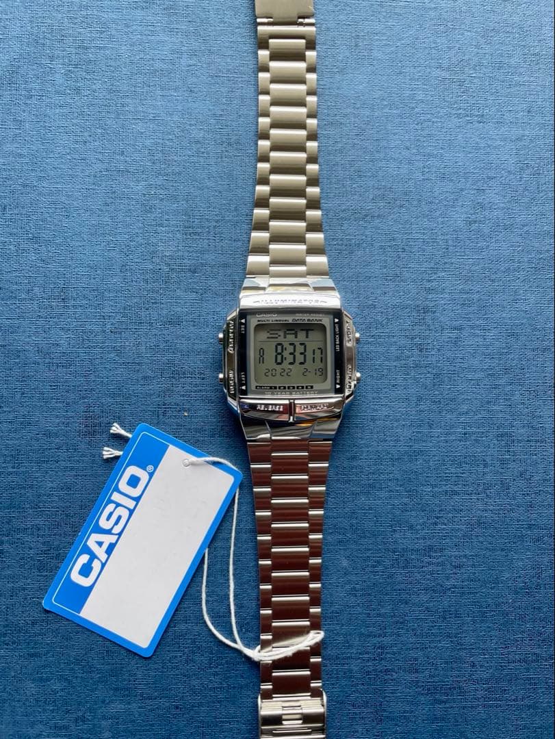 CASIO Data Bank Telememo 30 Digital Men's Watch — Japanese