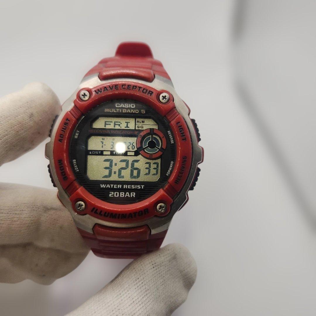 CASIO WAVE CEPTER Digital Men's Watch — Japanese