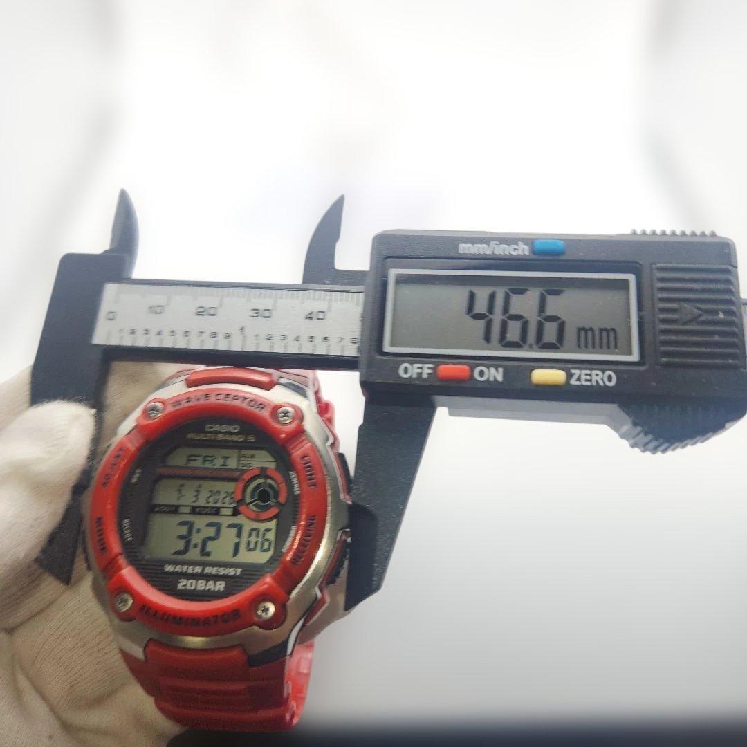 CASIO WAVE CEPTER Digital Men's Watch — Japanese