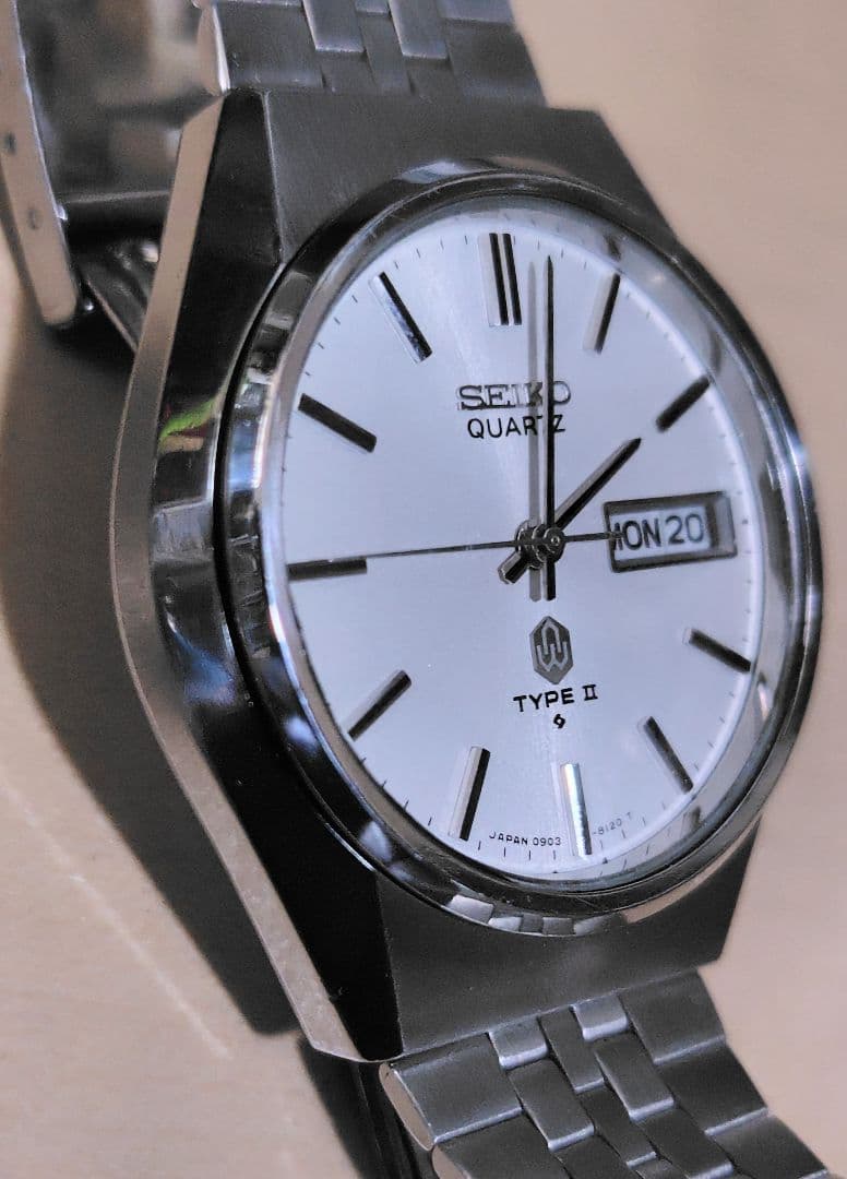 SEIKO Type2 0903 Quartz Men's Watch — Japanese