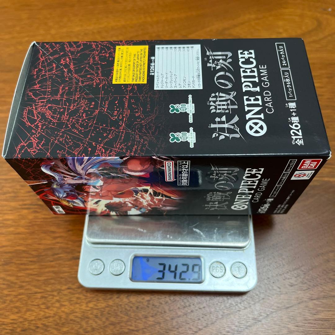 One Piece One Piece Card Game Decisive Battle Tape Cut Heavy Weight Box — Japanese