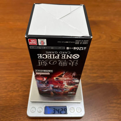 One Piece One Piece Card Game Decisive Battle Tape Cut Heavy Weight Box — Japanese