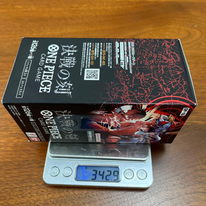 One Piece One Piece Card Game Decisive Battle Tape Cut Heavy Weight Box — Japanese