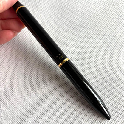 Pilot Frixion Ball 3 Biz multicolor pen with black, red, blue inks and gold-black body