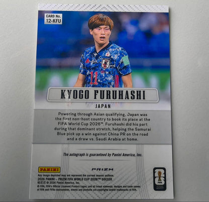 Kyogo Furuhashi Signature Card — Japanese