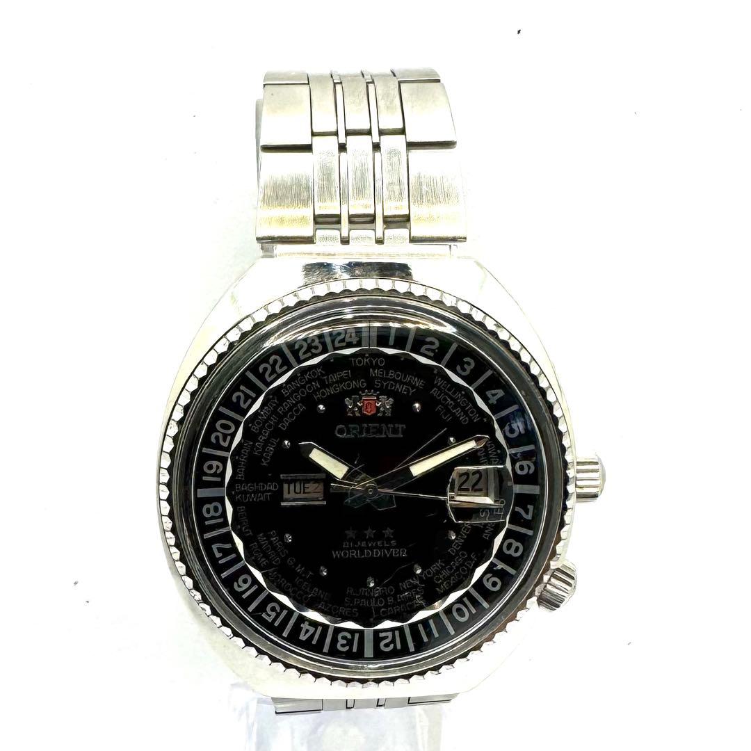 ORIENT Three Star World Diver 21 Jewels Automatic Men's Watch — Japanese