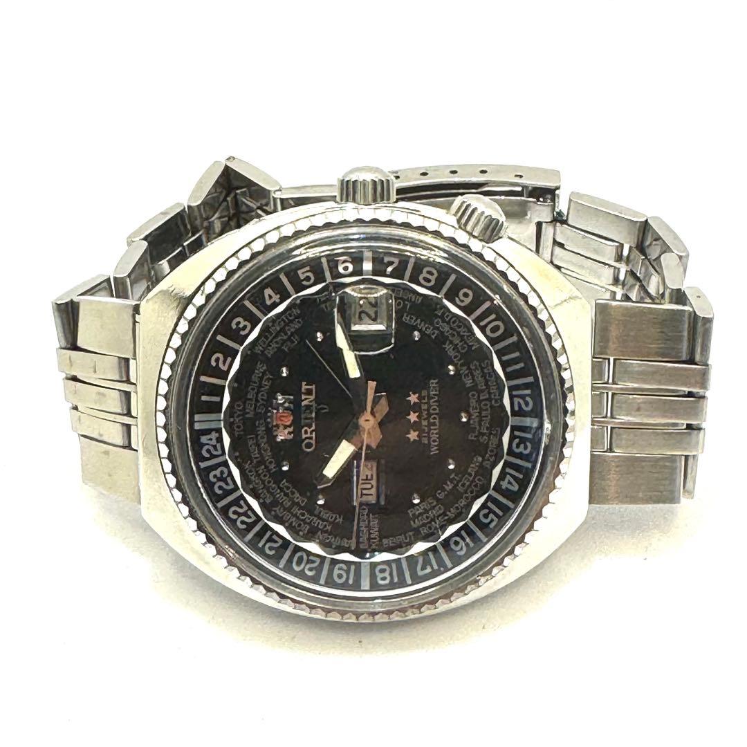 ORIENT Three Star World Diver 21 Jewels Automatic Men's Watch — Japanese