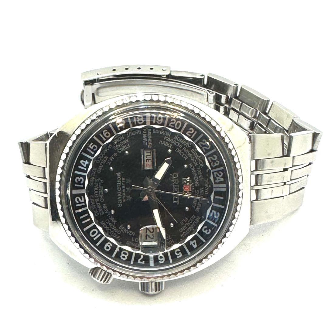 ORIENT Three Star World Diver 21 Jewels Automatic Men's Watch — Japanese