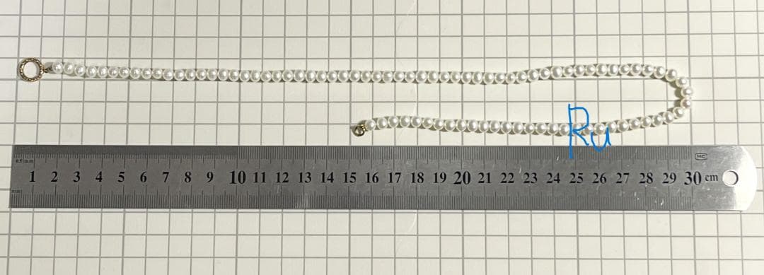 Agete Classic Pearl Clicker Necklace in gold-plated silver featuring pearl and spring sunlight design
