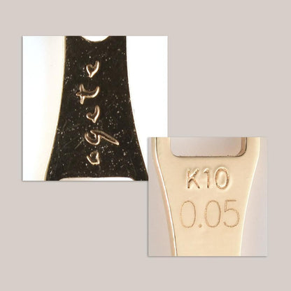 Law agete yellow gold diamond necklace 40 cm length with adjustable chain and delicate diamond pendant
