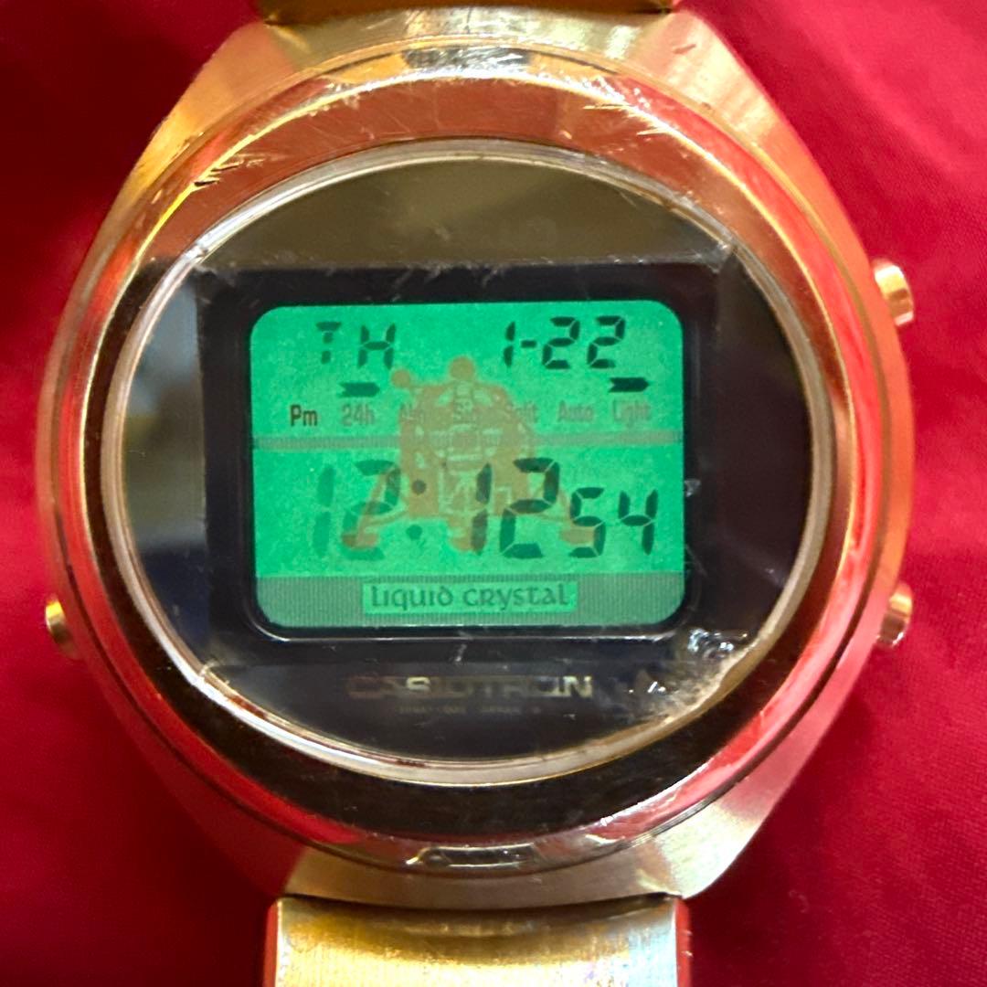 CASIO TRON ASTRONOX Digital Men's Watch — Japanese