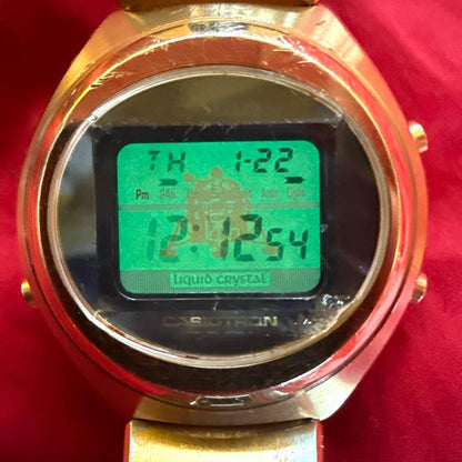 CASIO TRON ASTRONOX Digital Men's Watch — Japanese
