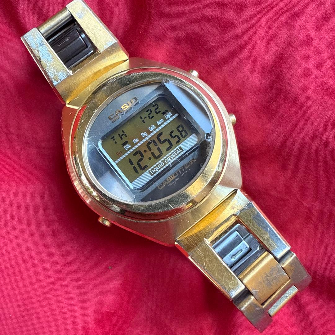CASIO TRON ASTRONOX Digital Men's Watch — Japanese