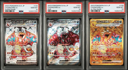 PSA 10 Pokemon Charizard ex — Japanese