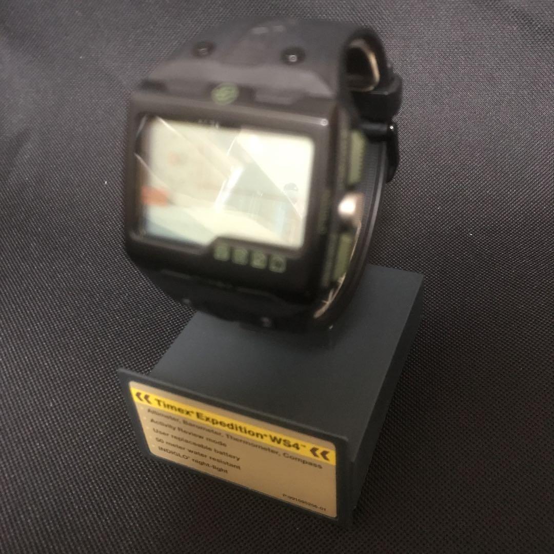 TIMEX Expedition WS4 Black Quartz Men's Watch — Japanese