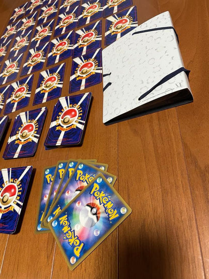 Pokemon Bulk Pokémon Card Lot with Various Cards and Pokémon Card Case — First Generation Other Products — Japanese