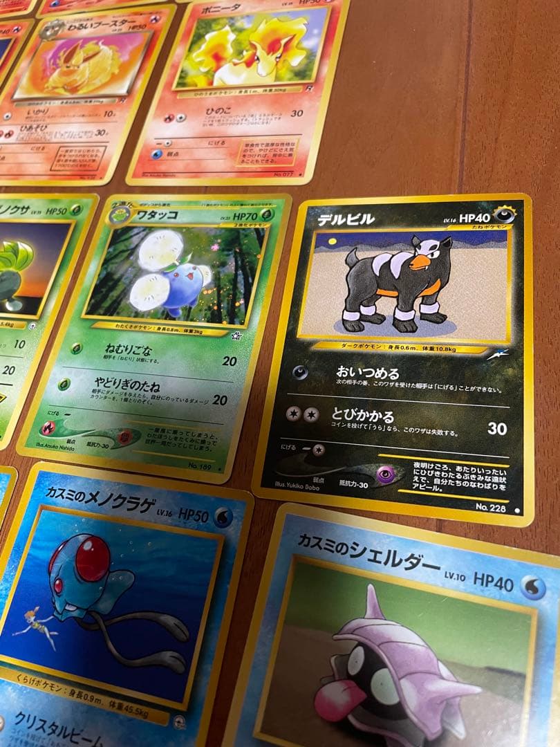 Pokemon Bulk Pokémon Card Lot with Various Cards and Pokémon Card Case — First Generation Other Products — Japanese
