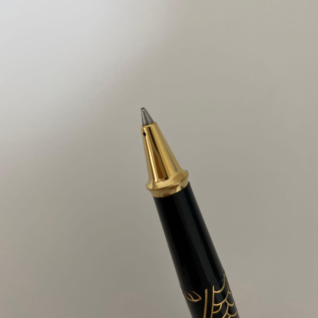 Cross 2018 Year of the Dog limited edition ballpoint pen with black lacquer, 23K gold plating, and Swarovski crystal