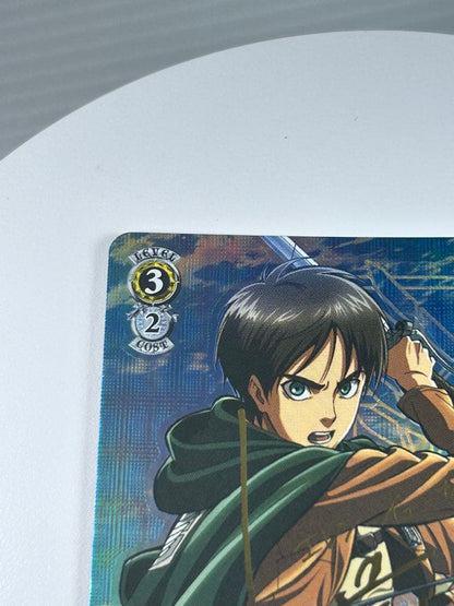 Weiss Schwarz Attack on Titan Attack on Titan Eren Yeager SP Sign — Japanese