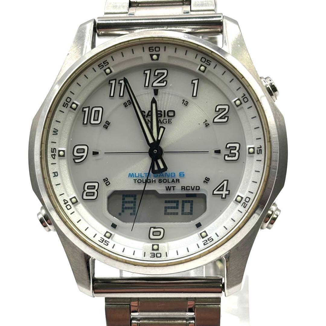 CASIO LCW-M100 Solar Men's Watch — Japanese