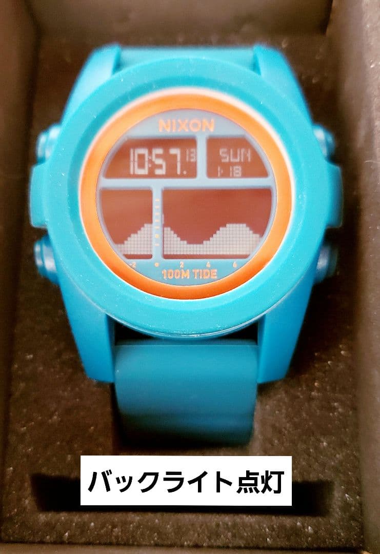 NIXON UNIT TIDE Digital Men's Watch — Japanese