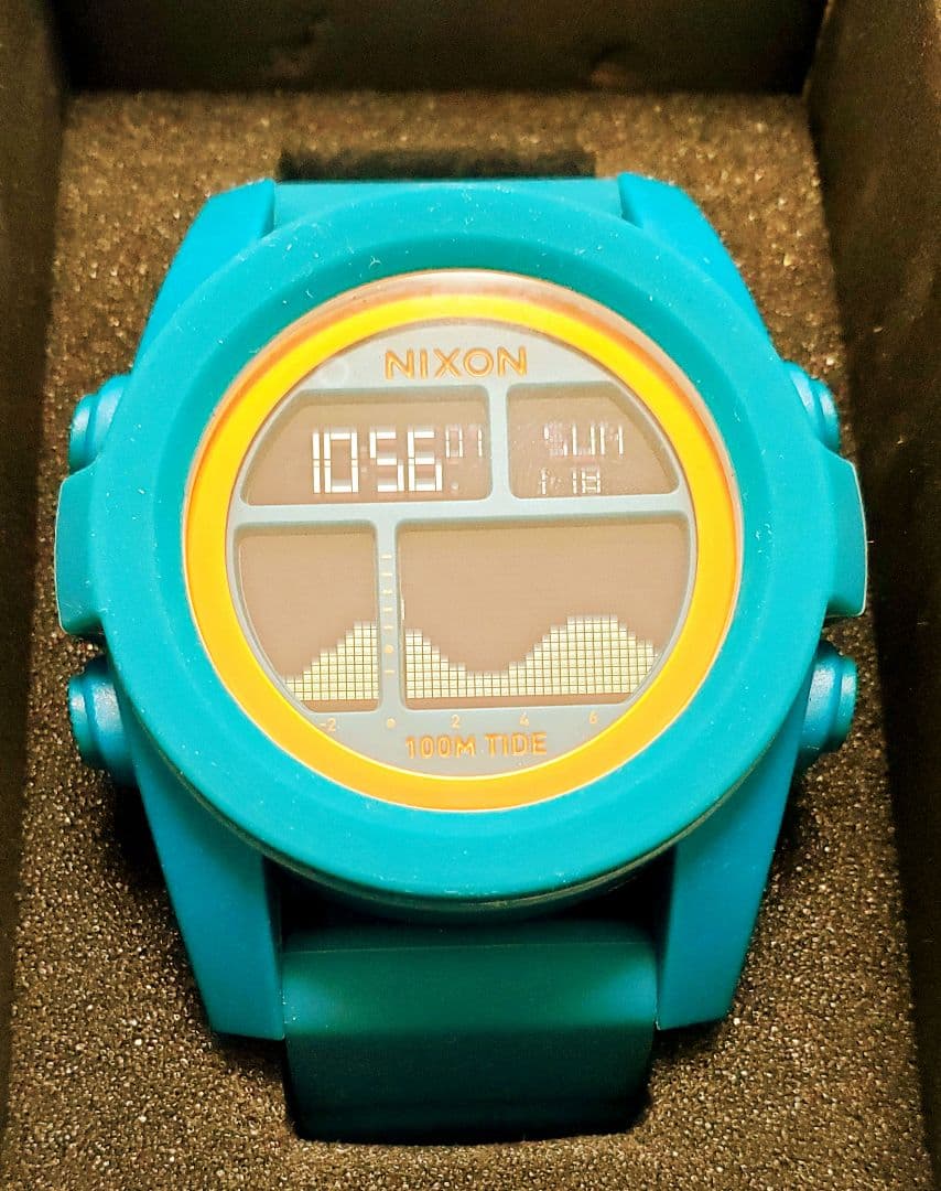 NIXON UNIT TIDE Digital Men's Watch — Japanese