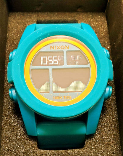 NIXON UNIT TIDE Digital Men's Watch — Japanese