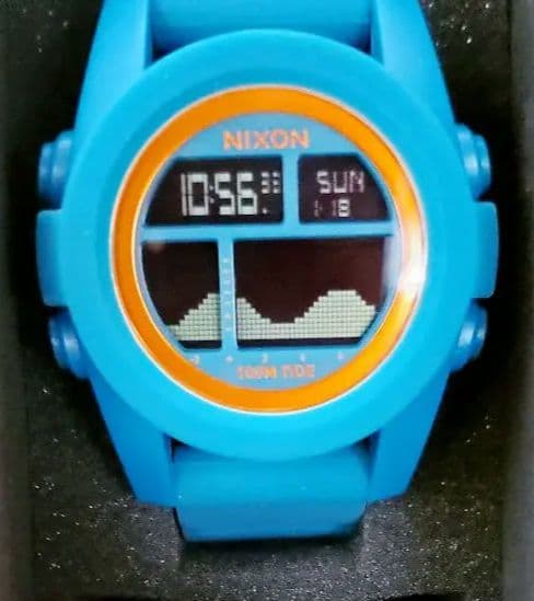 NIXON UNIT TIDE Digital Men's Watch — Japanese