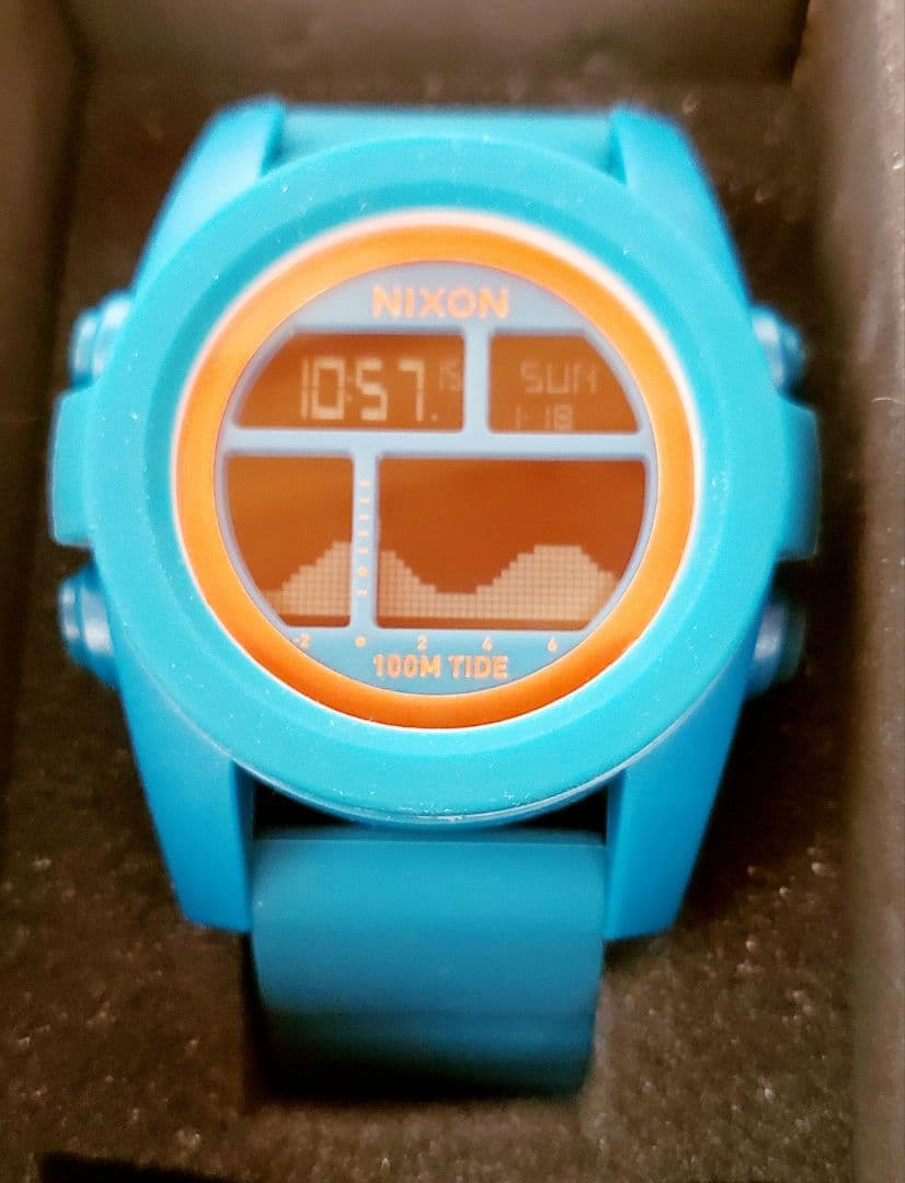 NIXON UNIT TIDE Digital Men's Watch — Japanese