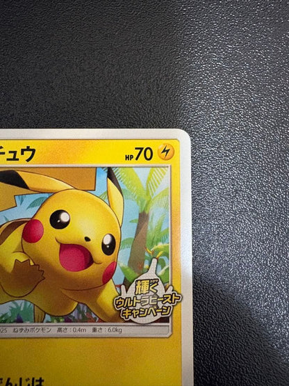Pokemon Pikachu — SM-P Promo Card — Japanese