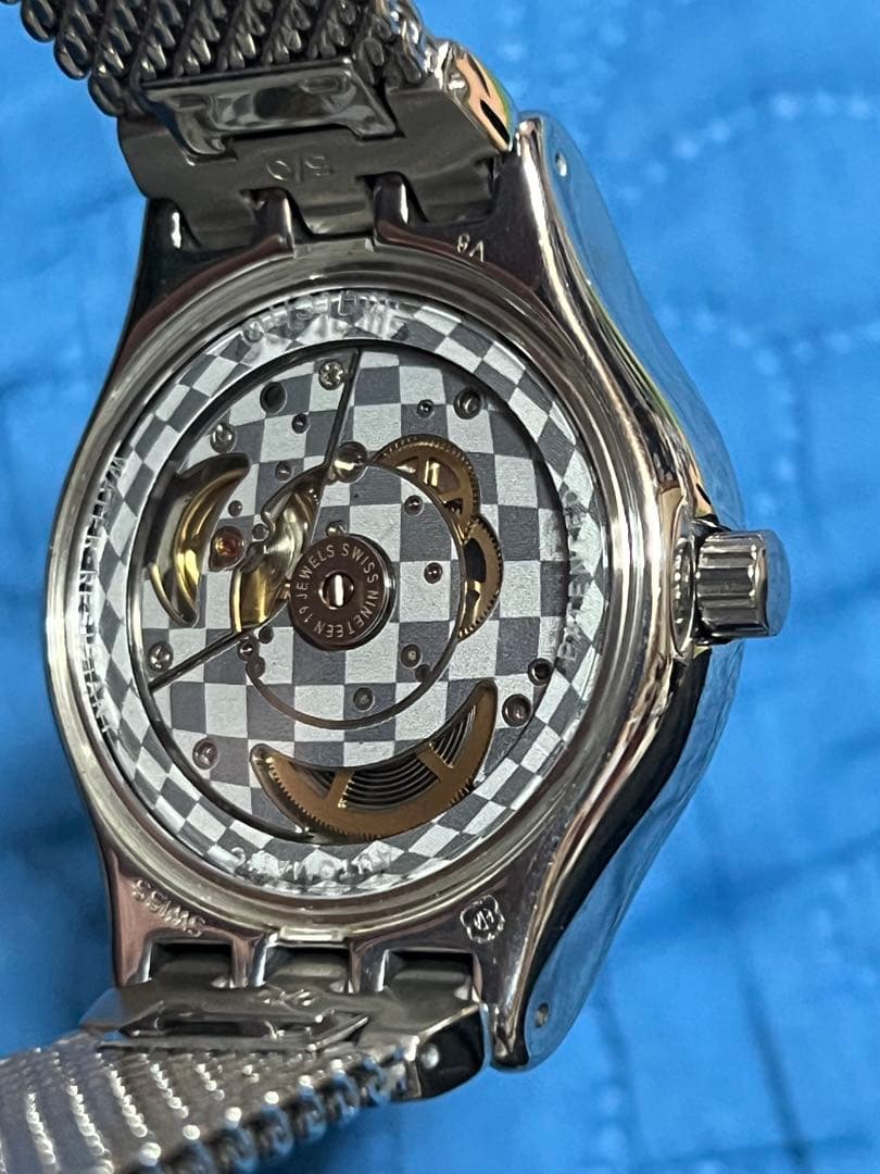 swatch Model/Series Name: Swatch Automatic Green Dial Men's — Japanese