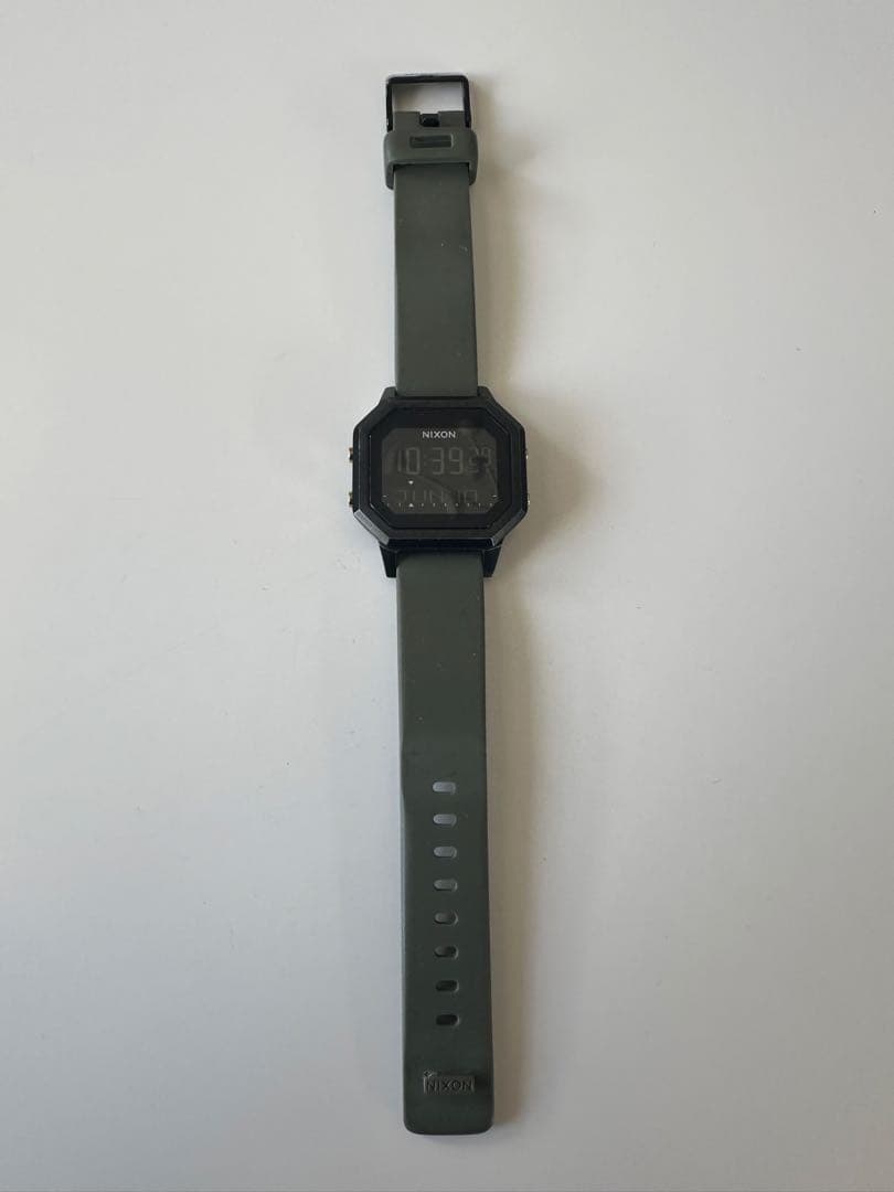 NIXON SIREN SS BLACK FATIGUE Digital Men's Watch — Japanese