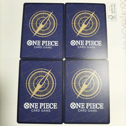 One Piece Monkey D. Dragon Parallel 4 Card Set — Japanese