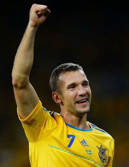 Panini Jersey Number Shevchenko Autograph Card Ukraine — Japanese