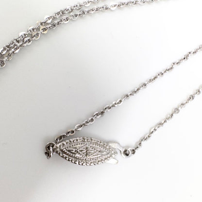 Mikimoto Mabe pearl drop pendant necklace in sterling silver with 46 cm chain