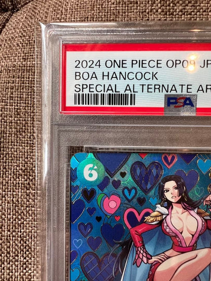 PSA 10 One Piece Boa Hancock SR — OP07-051 — Japanese