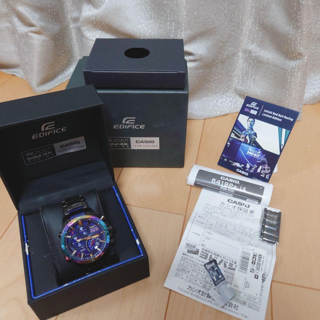 CASIO EFR-559RB-1A Quartz Men's Watch — Japanese