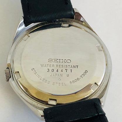 SEIKO 5606-7300 Automatic Men's Watch — Japanese