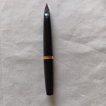 Pilot Fountain Pen in black metal with a classic fountain pen design for elegant writing