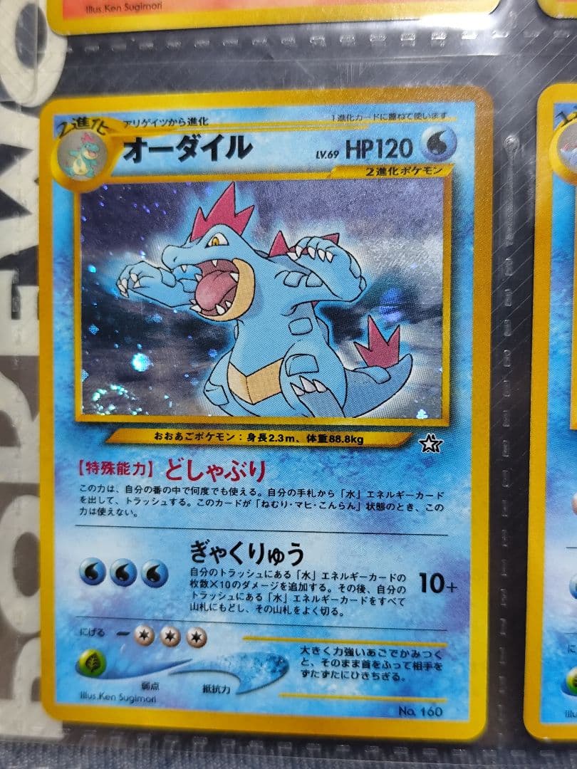 Pokemon Pokémon Card NEO Premium File Gold and Silver New World — Japanese