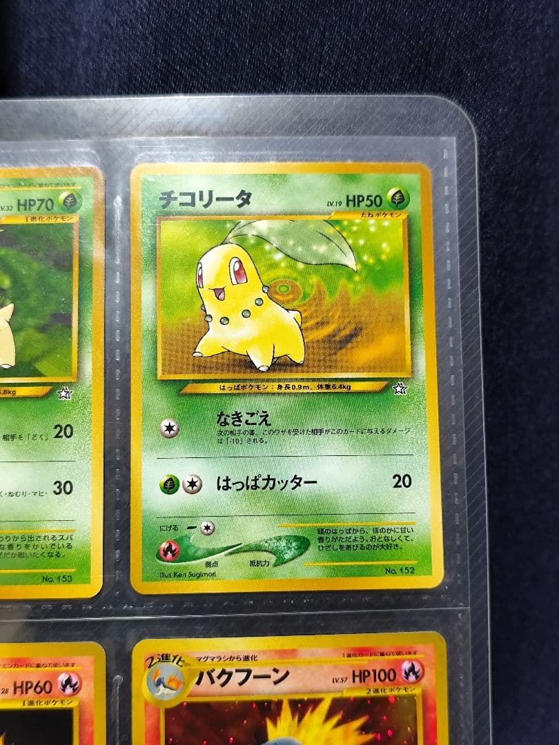 Pokemon Pokémon Card NEO Premium File Gold and Silver New World — Japanese