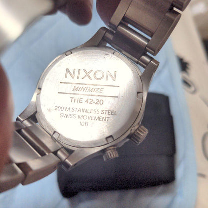 NIXON The 42-20 Analog Men's Watch — Japanese