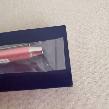 Pilot EVOLT BTHE 150R-SP multi-function pen in light pink with black and red ballpoint pens and 0.5mm pencil